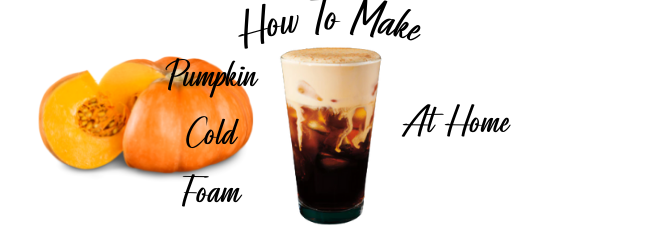 How To Make Pumpkin Cold Foam At Home from Dash of Vigor