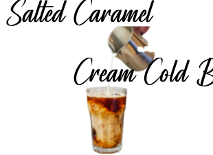 Salted Caramel Cream Cold Brew from Dash of Vigor