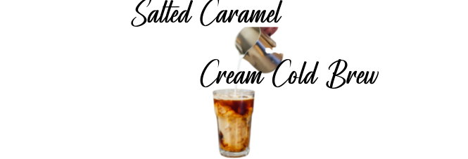 Salted Caramel Cream Cold Brew from Dash of Vigor